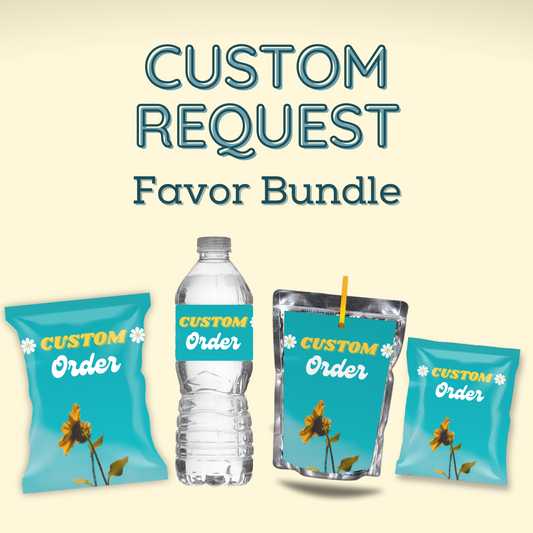 CUSTOM DIGITAL Party Favor Bundle