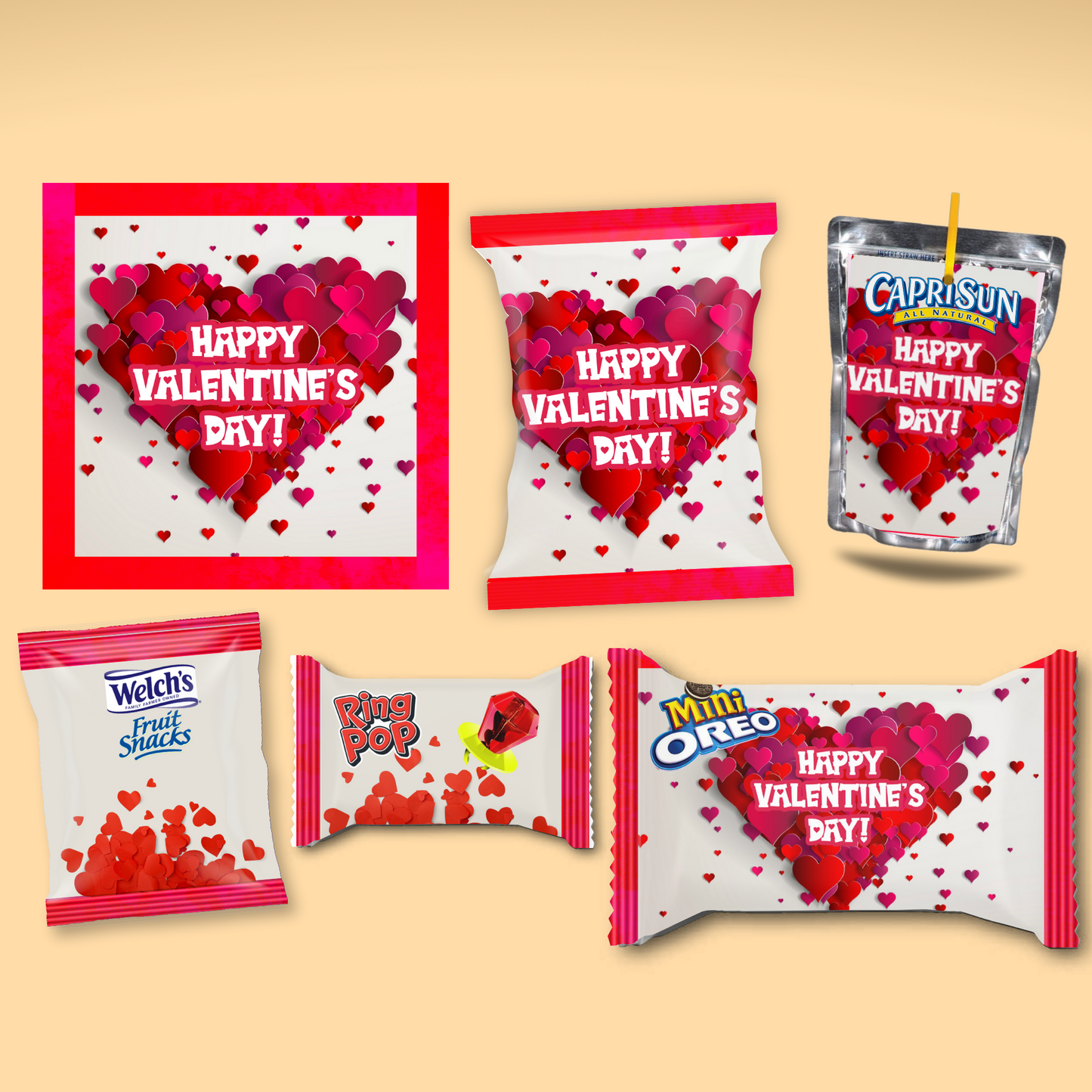 Happy Valentine Heart Box