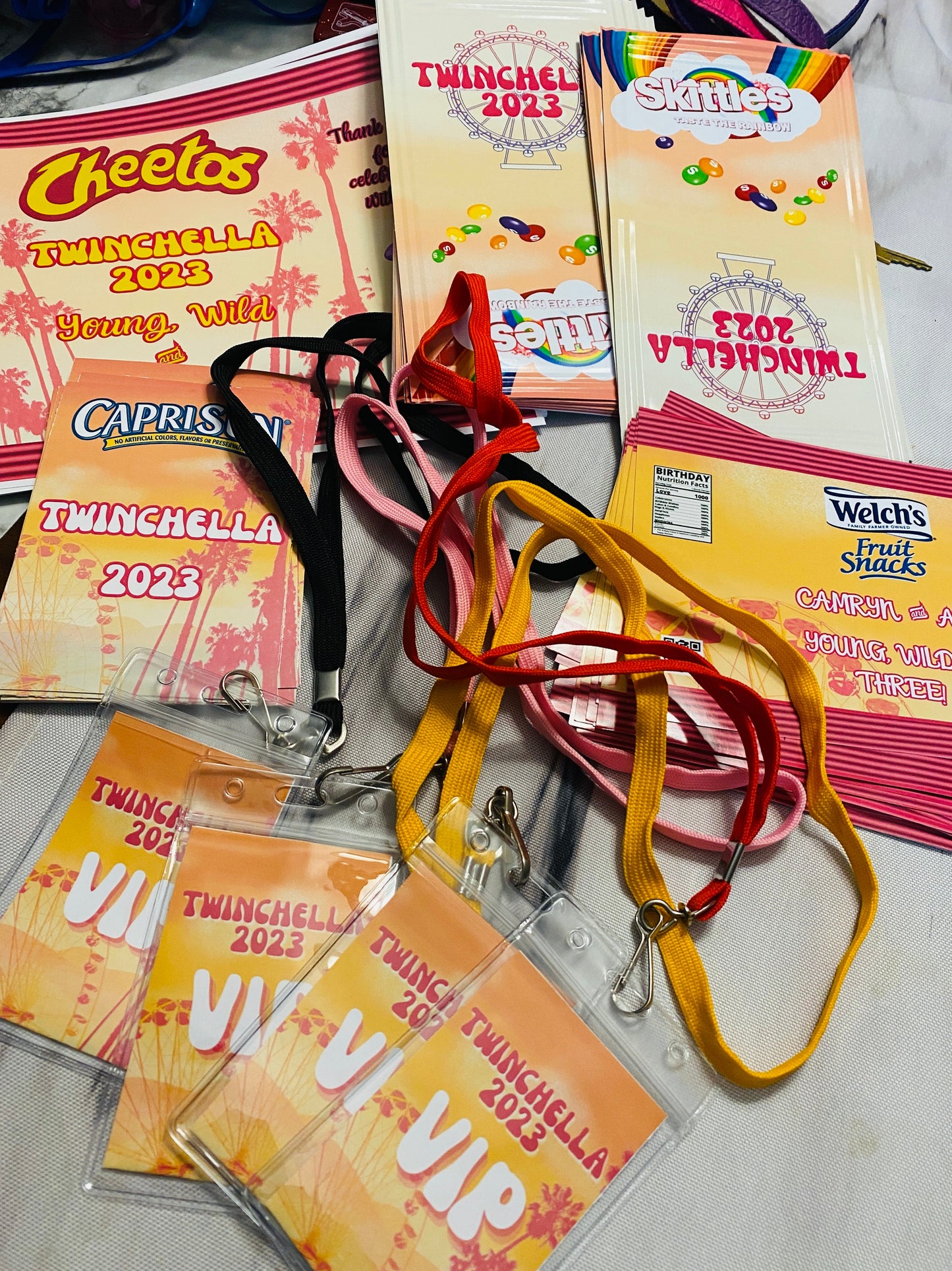 Custom Designed Party Favors