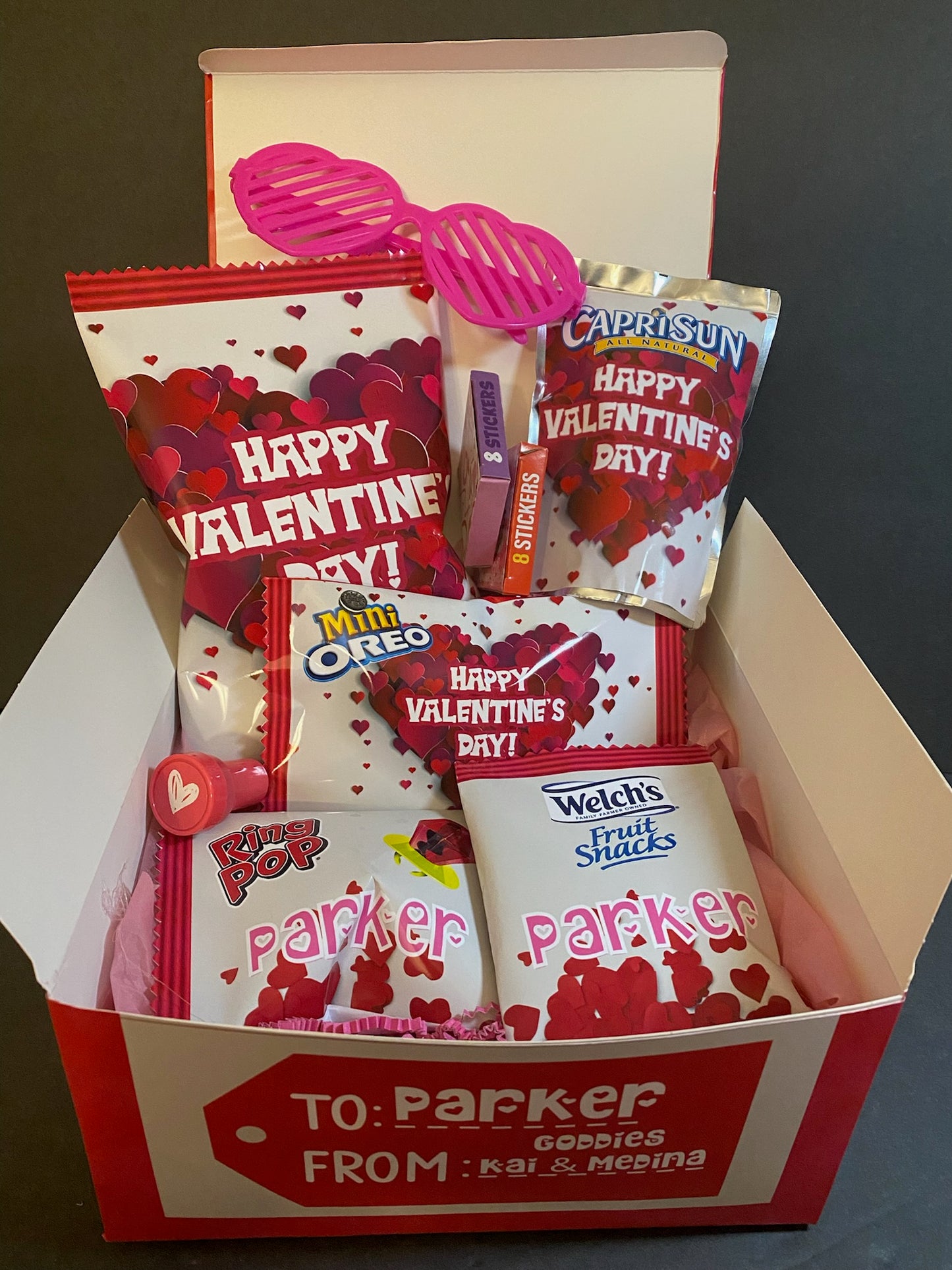 Happy Valentine Heart Box