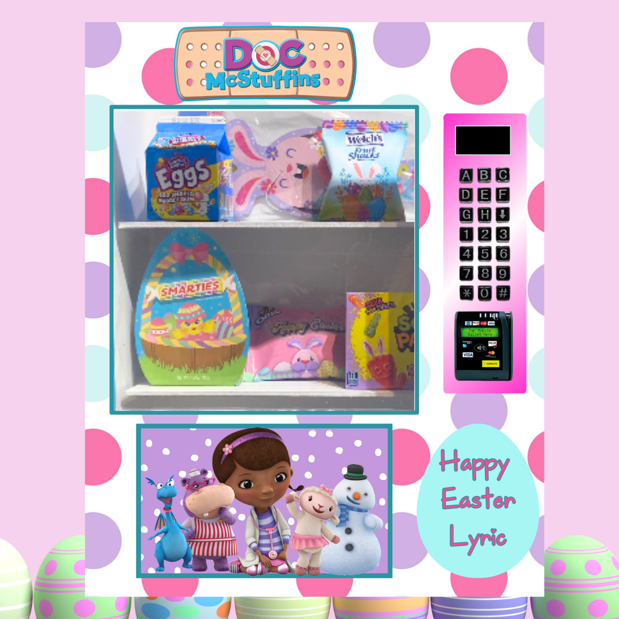 Jumbo Custom Vending Machine - 16"x20" - LOCAL ORDERS ONLY