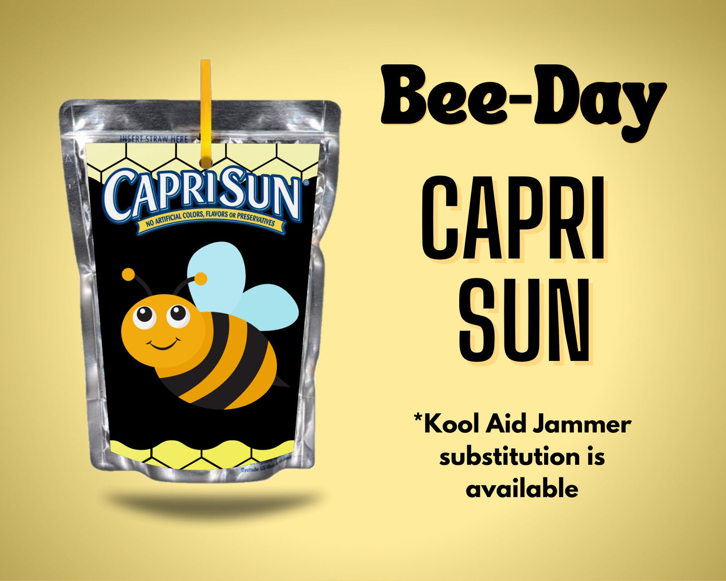 Bee-Day DIGITAL party favor bundle