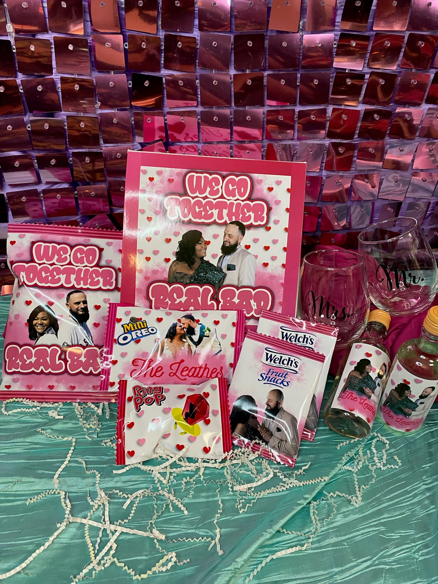 We Go Together Box Valentine's Day Box - Custom Photo