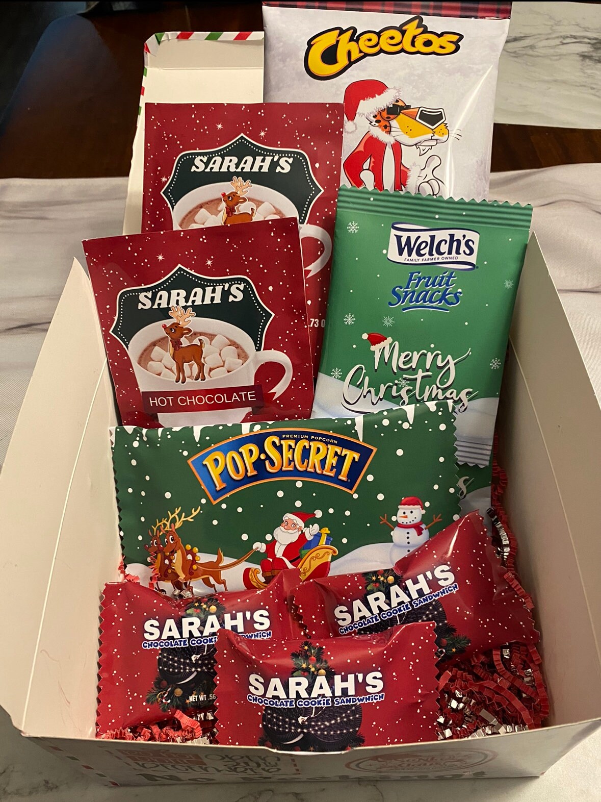 Custom Christmas Eve Box