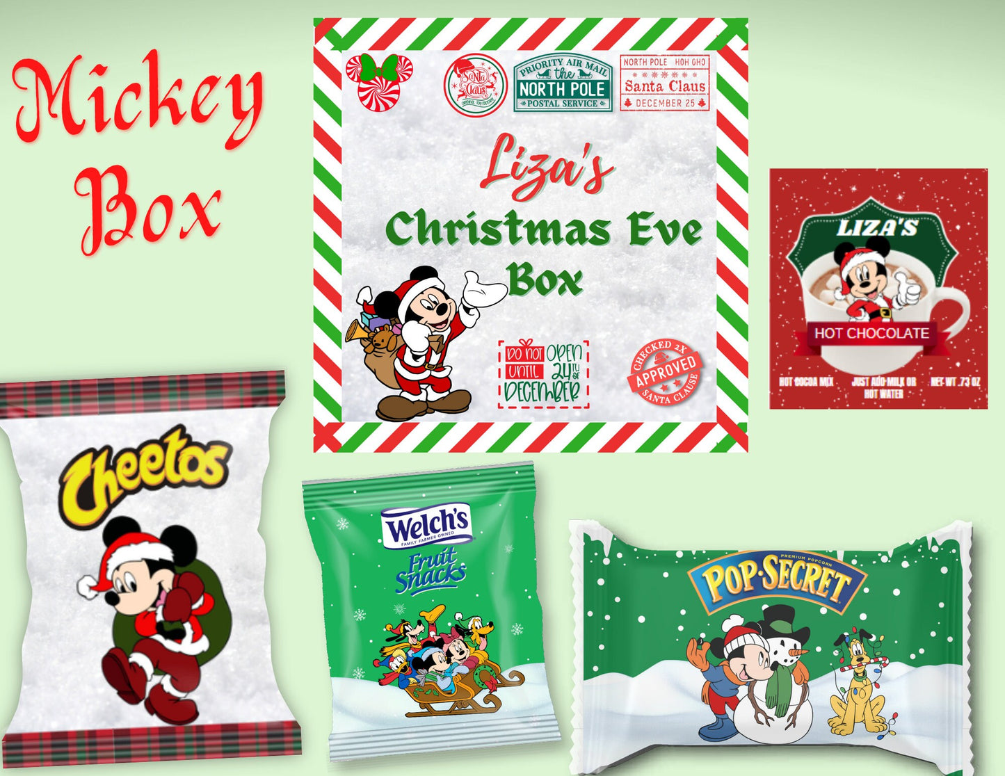 Custom Christmas Eve Box