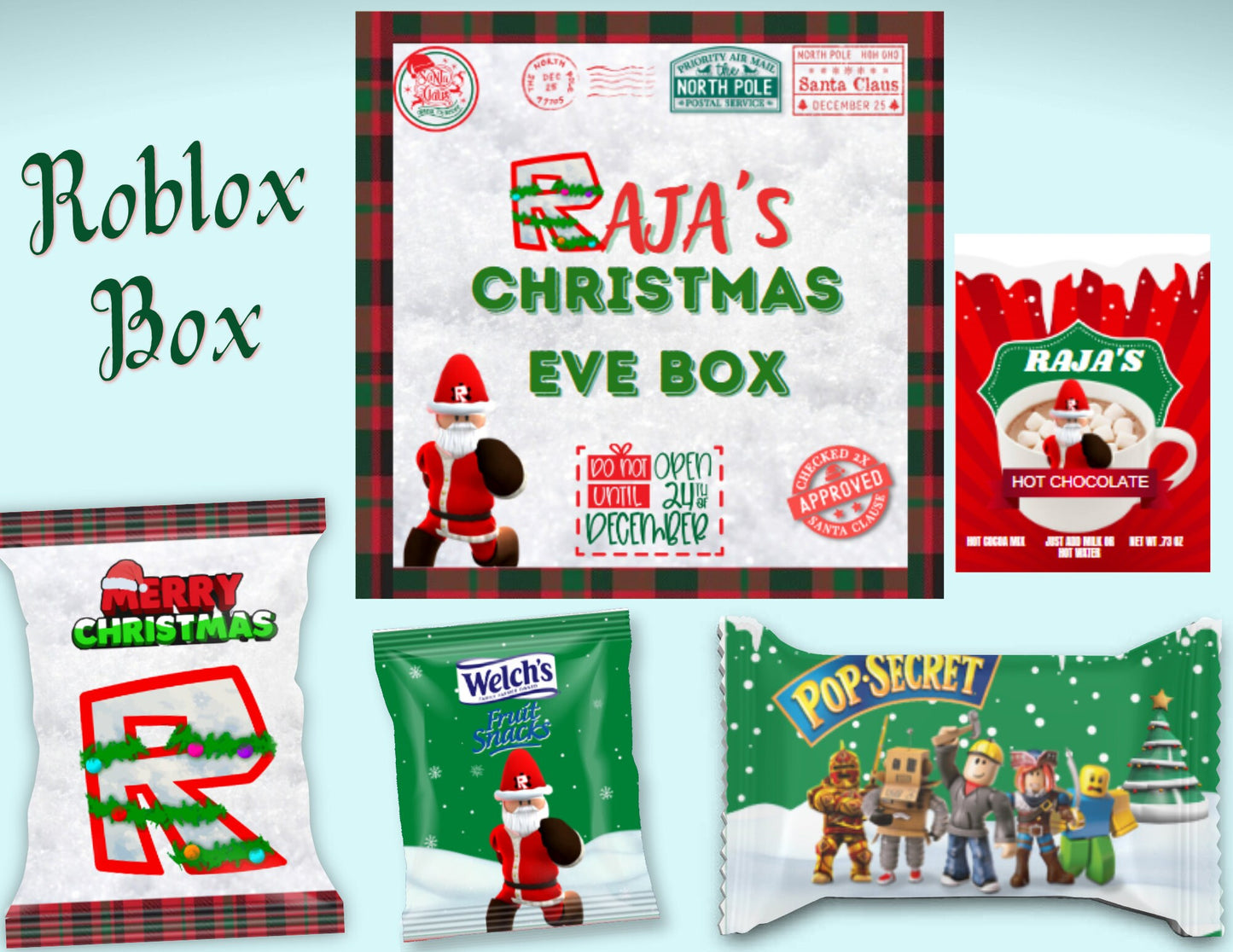 Custom Christmas Eve Box